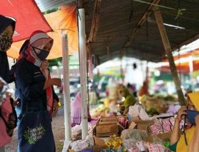 Pasar Gratis di Jogja, Wadah Beramal Selama Pandemi