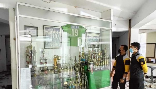 Wisma Karanggayam Persebaya Dirusak Hingga Berantakan, Bagaimana Nasib Piala dan Artefak?
