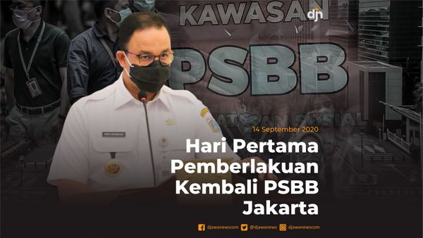 Aturan dan Masa Berlaku PSBB Total DKI Jakarta