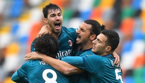 Taklukkan Udinese, AC Milan Tak Tergoyahkan di Puncak Klasemen Liga Italia