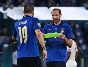 Euro 2020: Katakan Kata Ini, Giorgio Chiellini Bikin Bukayo Saka Gagal Eksekusi Penalti