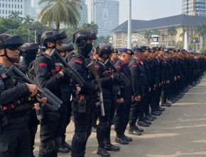 Ribuan Petugas Gabungan Dikerahkan Amankan Aksi Reuni 411 di Depan Istana Negara