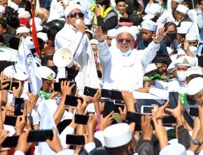 PA 212: Posisi Habib Rizieq Kalahkan Presiden Mana Pun, Apalagi Jokowi