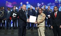 Presiden Erdogan Berikan Medali Penghargaan ke Indonesia atas Bantuan Kemanusiaan Pasca Gempa Turki