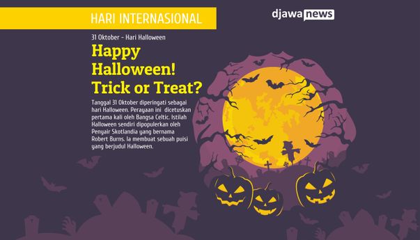 Sejarah Halloween Lebih Menyeramkan dari Perayaannya