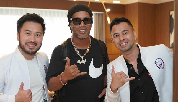 Ronaldinho Bermain dengan RANS Nusantara FC, Raffi Ahmad: Sepak Bola Lebih Bergairah Lagi