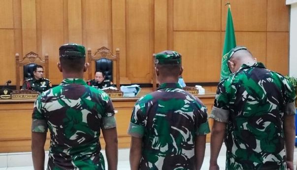 3 Prajurit TNI Pembunuh Imam Masykur Dihukum Penjara Seumur Hidup dan Dipecat