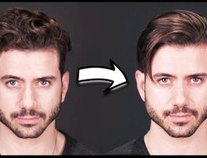 Cara meluruskan rambut pria secara simple dan modern