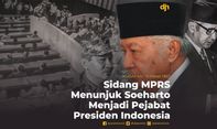 Sidang MPRS Menunjuk Soeharto Menjadi Pejabat Presiden Indonesia