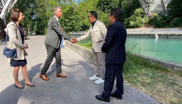 Wali Kota Bern Sampaikan Simpati Mendalam ke Ridwan Kamil, Berikan Dukungan Pencarian Eril di Sungai Aare