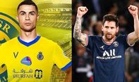 Pengusaha Arab Rela Bayar Rp40 M Selembar Tiket Spesial Pertandingan Cristiano Ronaldo Lawan Lionel Messi