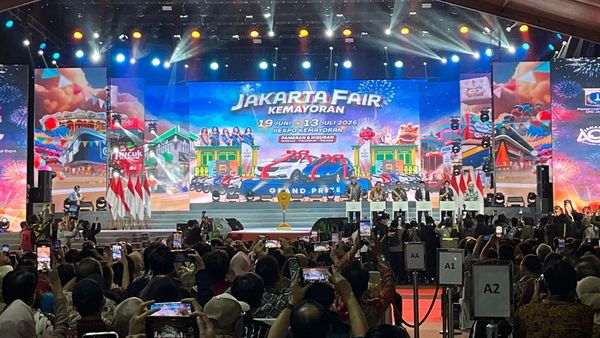Jakarta Fair Kemayoran 2025 Resmi Dibuka, Targetkan Transaksi Lebih dari Rp7,5 Triliun