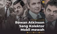 Rowan Atkinson Sang Kolektor Mobil mewah