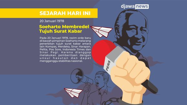 Tujuh Surat Kabar yang Dibredel Soeharto Karena Peristiwa Malari