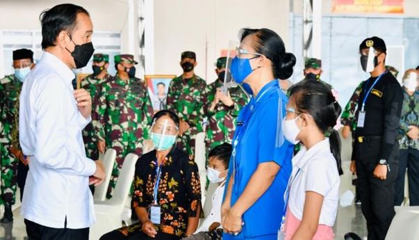 Janji Manis Presiden Jokowi untuk Keluarga Prajurit KRI-Nanggala-402