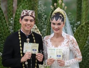 Sah! Luna Maya dan Maxime Bouttier Gelar Akad Nikah di Bali