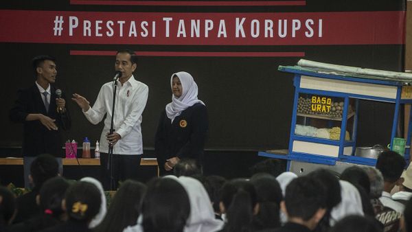 Drama Antikorupsi, 3 Menteri Jokowi Berperan di Depan Jokowi