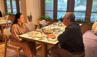 Puan Maharani Kunjungi Luhut Binsar di Singapura, Bahas Juga Soal Pemilu 2024