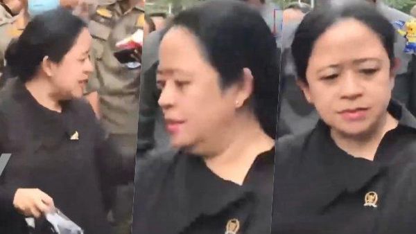 Viral Muka Kesal Puan Maharani saat Bagi-bagi Kaos ke Warga Jabar, Said PDIP Jelaskan Alasannya