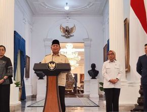 Prabowo Umumkan THR ASN 2 Minggu Dibayarkan Mulai 17 Maret, Gaji ke-13 pada Juni