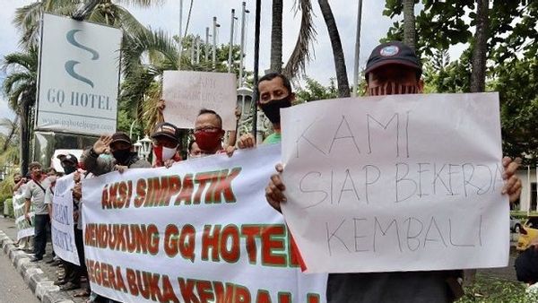 Terbaru: Lama Nganggur, Pekerja GQ Hotel Yogyakarta Gelar Aksi