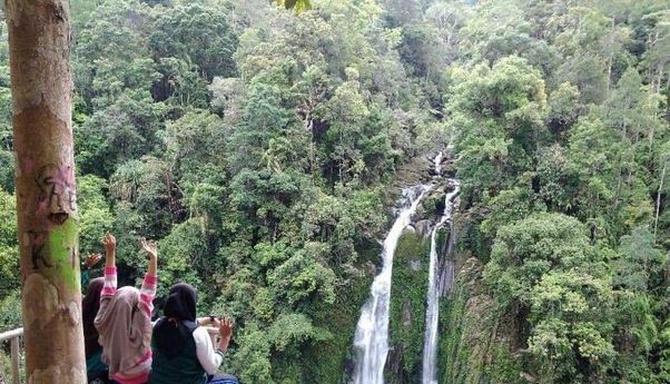 Air Terjun Simbilulu Desa Prongil Julu yang Indah dan Sendu