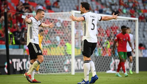 Euro 2020: Jerman Tantang Inggris di Babak 16 Besar