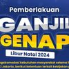 Ada 26 Titik Lokasi, Aturan Ganjil Genap Jelang Tahun Baru 2025