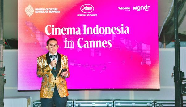 Indonesian Cinema Night di Cannes 2025, Menbud Ajak Para Sineas Dunia Bikin Film di Indonesia