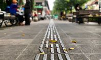 Lagi, Ratusan Guiding Block di Sepanjang Malioboro Lenyap