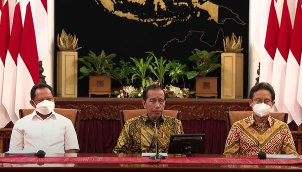 PPKM Dihentikan, Jokowi: Jangan Ada Kekhawatiran, Bansos Tetap Dilanjutkan