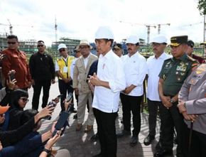 Presiden Jokowi Optimistis Upacara HUT RI Tahun Ini Bakal Digelar di IKN