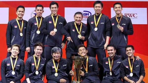 Mantap! Indonesia Torehkan Hat-Trick dalam Kejuaraan Bulutangkis Beregu Asia