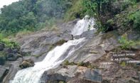 Cantiknya Pemandangan Air Terjun Simanimbo di Ambar Halim Toba Samosir