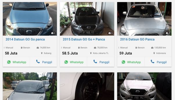 Mobil Bekas Murah: Datsun Go Panca, Kini Harganya Cuma Rp50 Jutaan