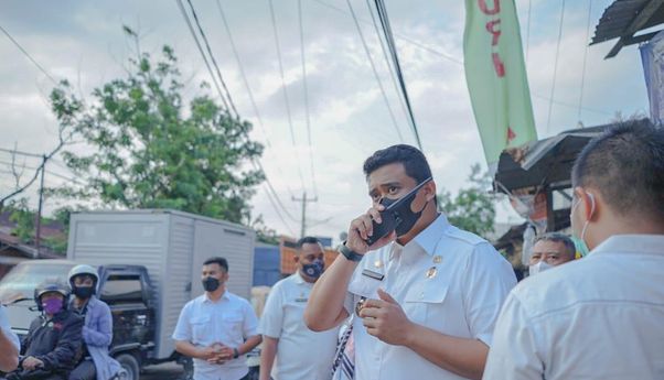 Bobby Nasution Dapat Jawaban Kelurahan Tanjung Rejo Banjir Saban Hujan Deras