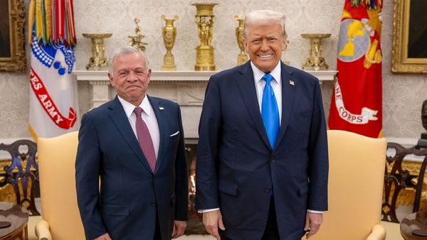 Bertemu di Gedung Putih, Raja Yordania Abdullah II Tegas Tolak Rencana Trump Pindahkan Warga Gaza