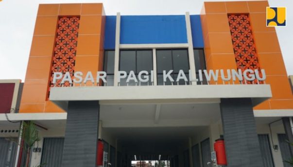 Menteri Basuki Percantik Wilayahnya Ganjar Pranowo, Bangun Pasar Pagi Kaliwungu Senilai Rp32,5 Miliar