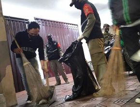 Berita Terbaru di Jogja: Razia Masker Dilaksanakan dengan Sanksi Sosial Menyapu dan Pungut Sampah