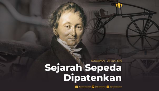 Sejarah Sepeda Dipatenkan