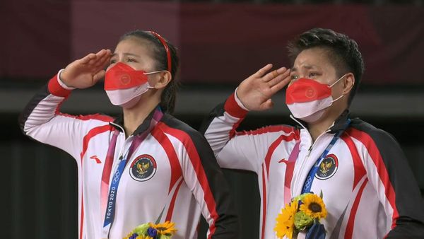 Raih Medali Emas, Greysia Polii/Apriyani Rahayu Cetak 3 Rekor Dalam Sejarah Olimpiade