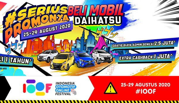 Ini Dia Promo Menarik Daihatsu di Indonesia Otomotif Online Festival 2020