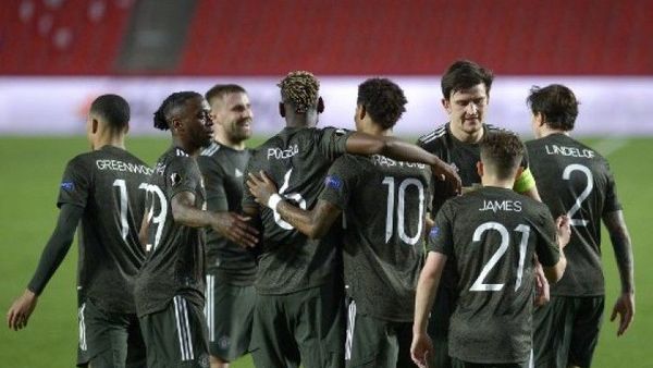 MU dan AS Roma Petik Kemenangan di Leg Pertama Perempatfinal Liga Europa