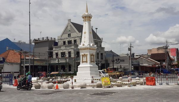 Hebat! Kabel Tak Semrawut, Tugu Pal Putih Yogyakarta Semakin Menawan