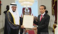 Kerennya Presiden Jokowi: Dapat Penghargaan Internasional Imam Hasan bin Ali dari Uni Emirat Arab
