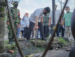 Air di Drainase Kotanya Bobby Nasution Ternyata Sering 'Galau'