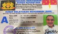 Polisi Tangkap Pria Pakai SIM Negara Kekaisaran Sunda Nusantara yang Berlaku Internasional dan Ngaku Jenderal Pertama