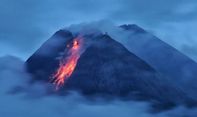 Pengungsi Gunung Merapi di Desa Glagaharjo Diminta Bertahan