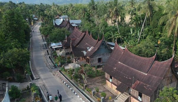 Inilah Deretan Rumah Gadang di Perkampungan Adat Sijunjung yang Masuk Warisan Dunia Unesco