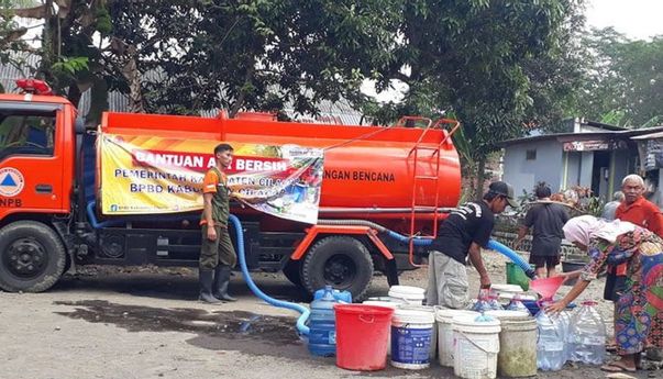 Tiga Kecamatan Terdampak Kekeringan, Pemkab Bogor Salurkan 55 Ribu Liter Air Bersih